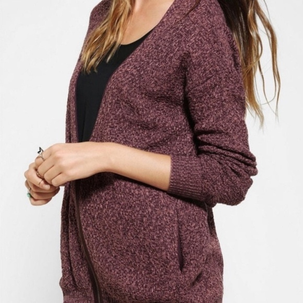 Urban Outfitters Zipper Sweater Cardigan